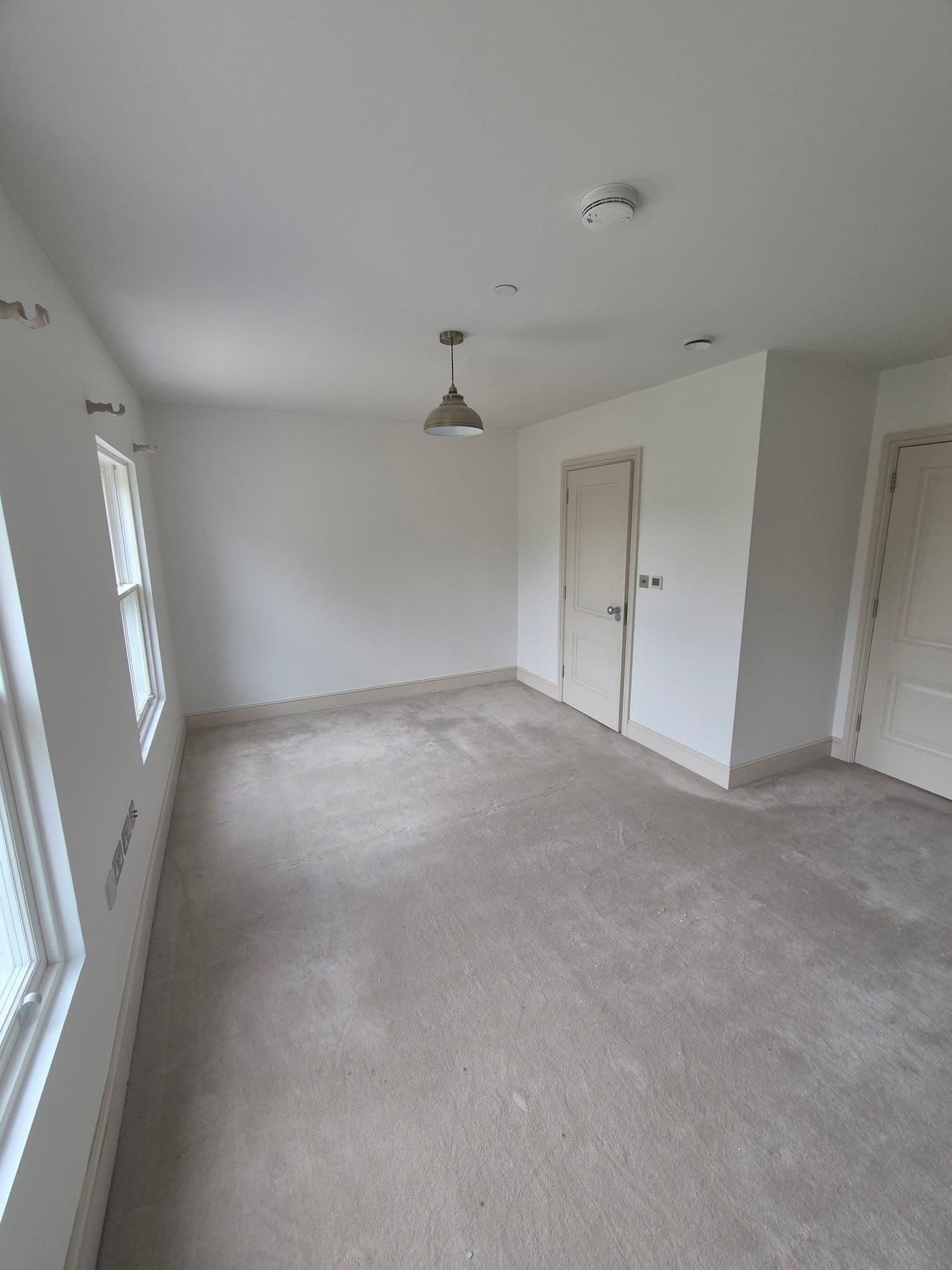 Detailed trim decorating project